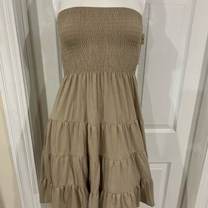 Taupe summer dress